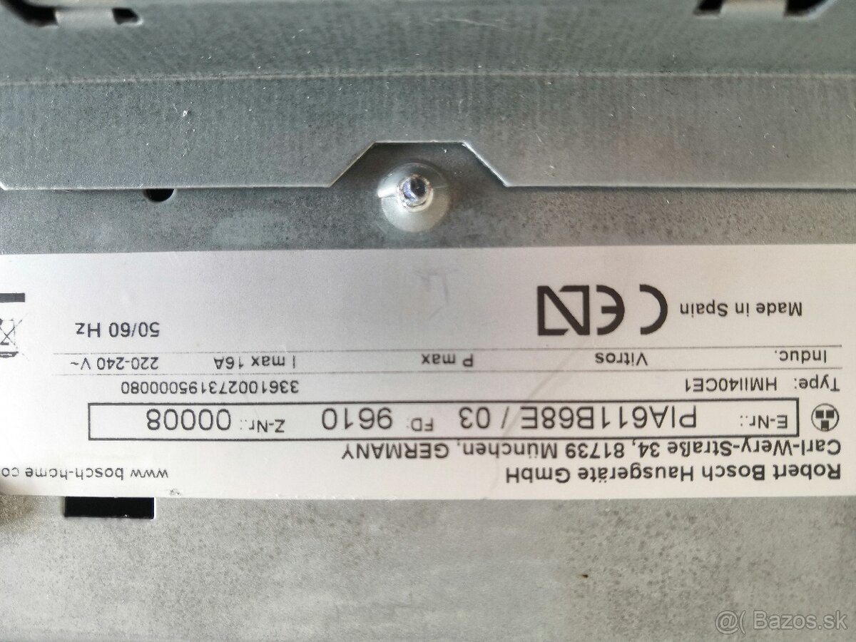 Bosch pia611b68e - indukčná varná doska - 2