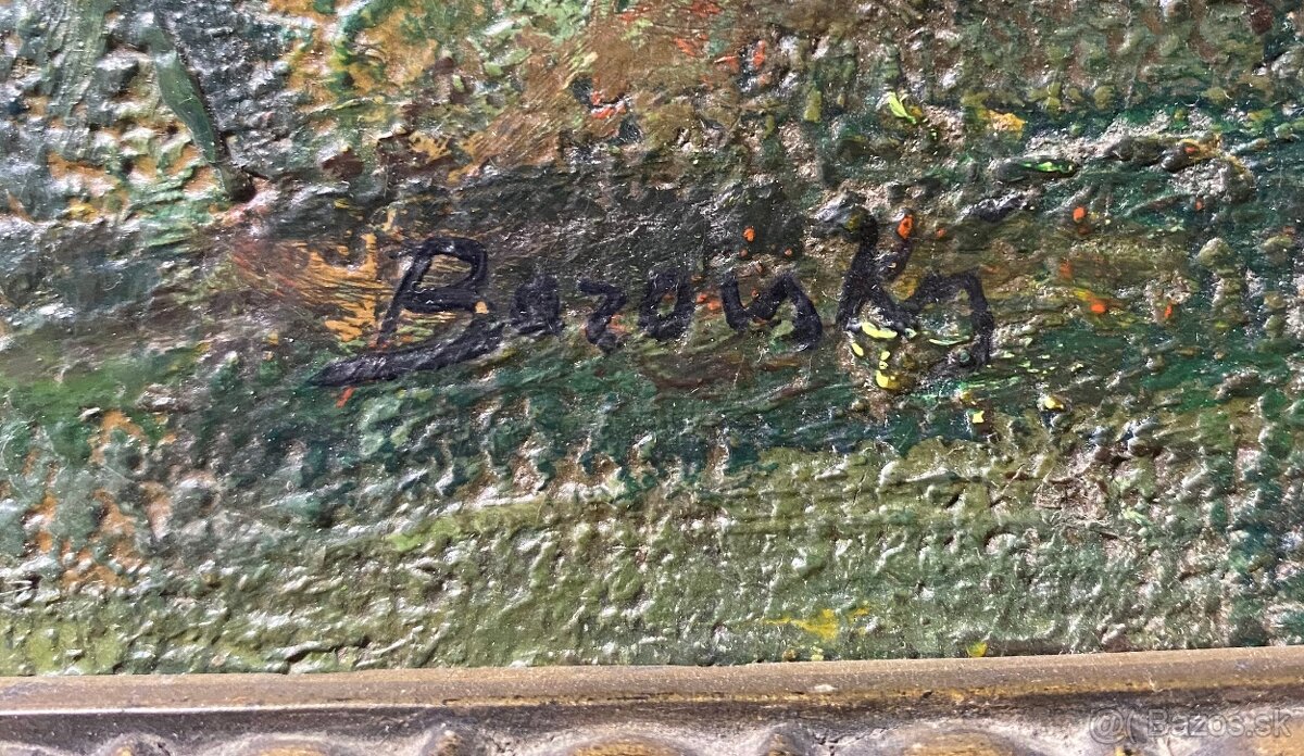 Maľovaný obraz ženy, Buzinka - 2