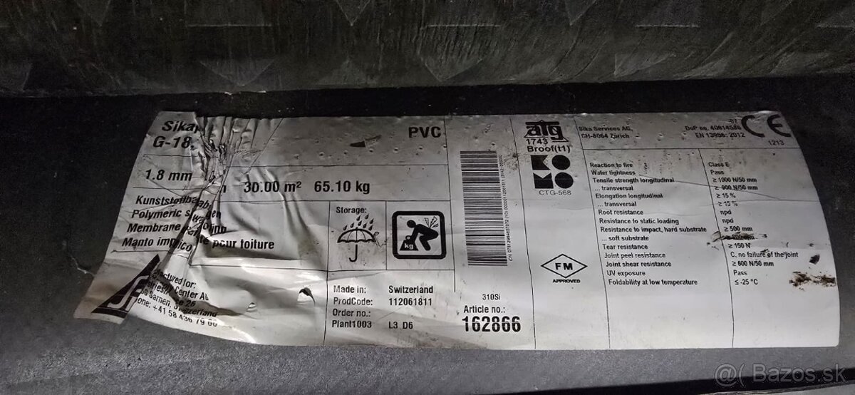 Sika plan - Fatrafol - 2