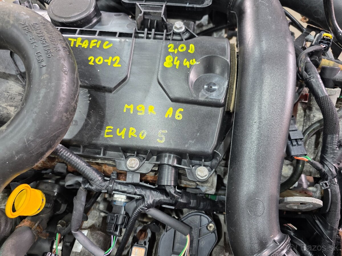 Motor renault trafic 2.0 D 84kw - 2