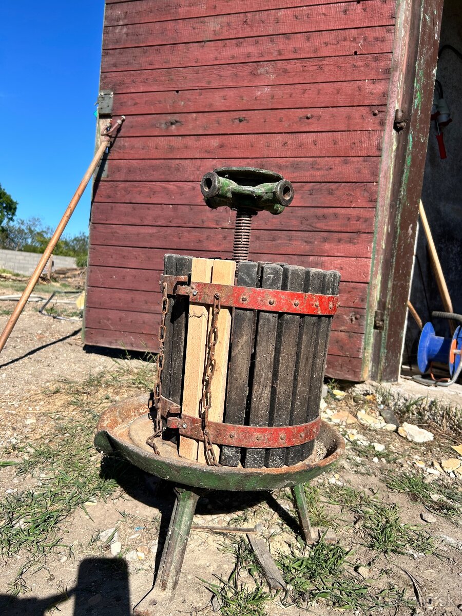 Preš na hrozno - 2