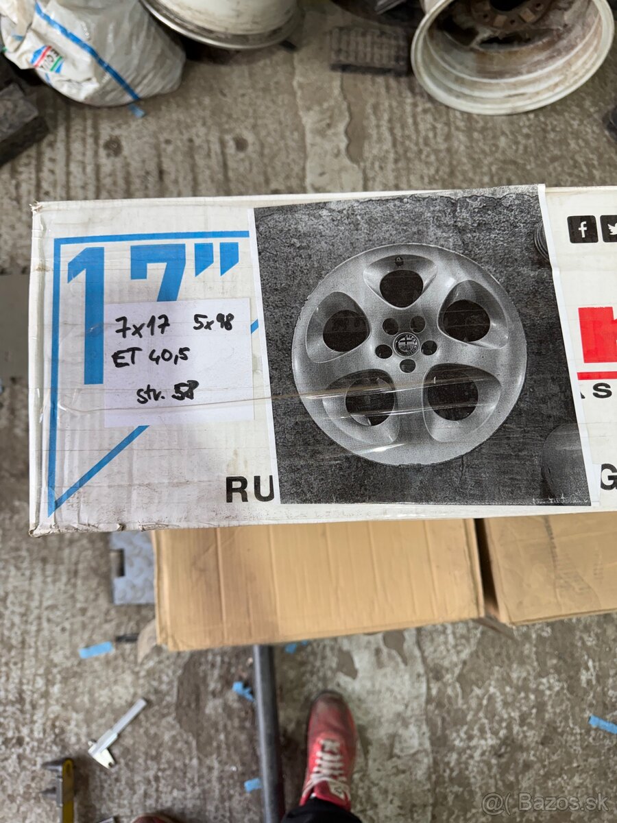 6. Disky 5x98 R17 - 2