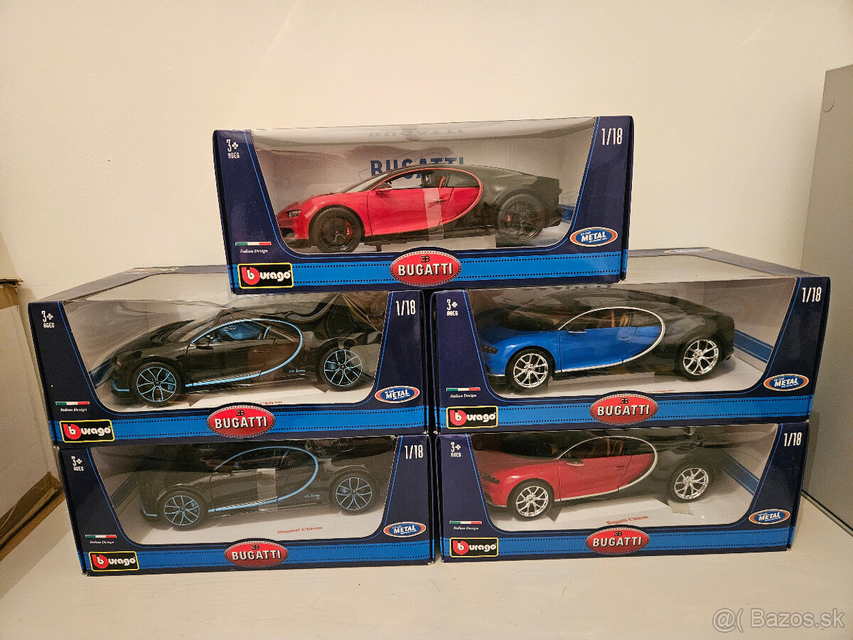 Predám model 1:18 Bugatti Chiron - 2