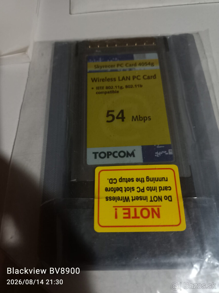 Topcom PCMCIA Cardbus Wi-fi Karta - 2