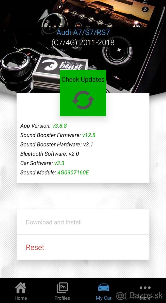 MAXHAUST ACTIVE SOUND BOOSTER pre BITDI 230 235 240kW A6 A7 - 2