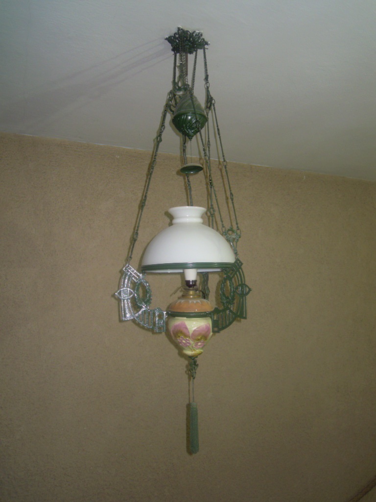 Starožitný luster/lampa - 2