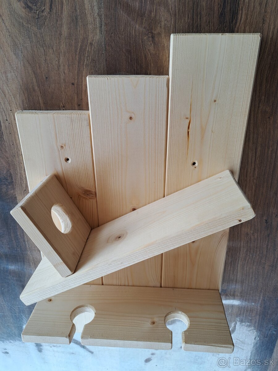 Nástenný držiak na víno/destilát - 2