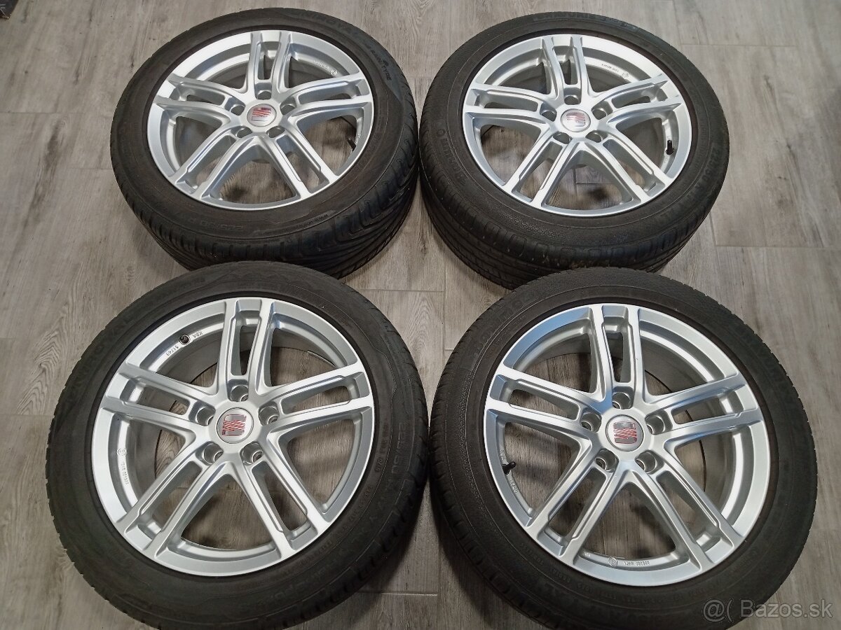 Letne ALU 5x112 R17 7,5J ET36 DEZENT SEAT ALHAMBRA - 2