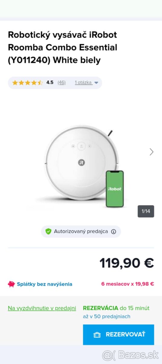 Robotický vysávač - 2