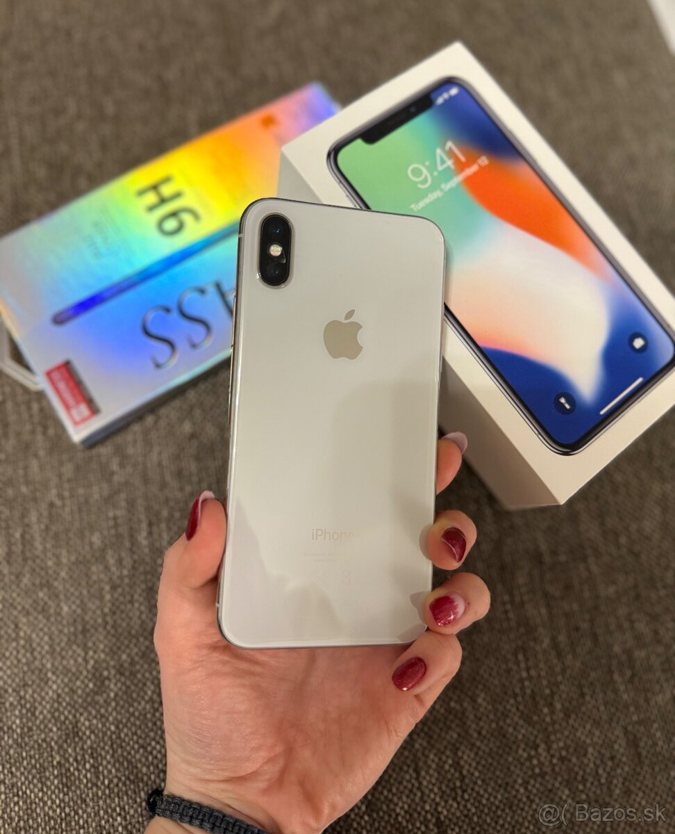 iPhone X, 64GB - Silver - 2