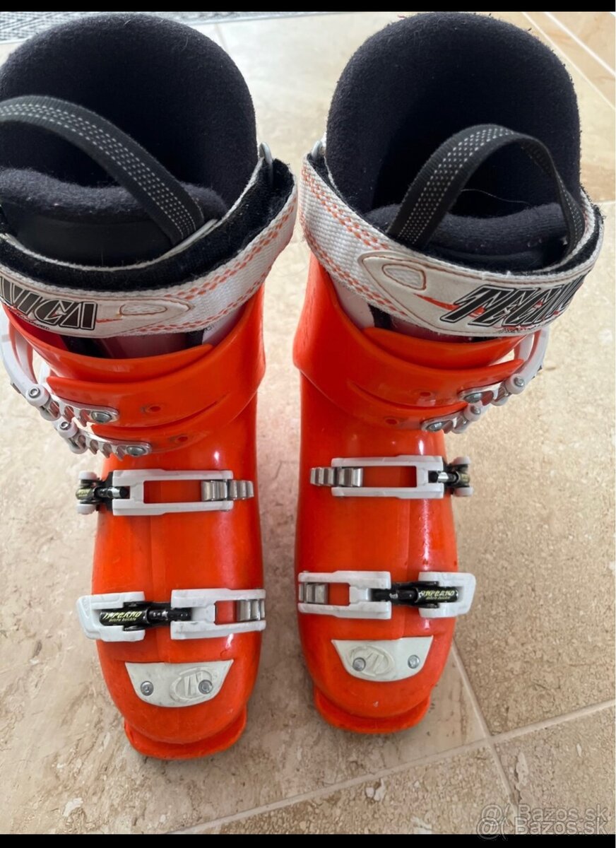 Juniorský set lyže 140cm lyžiarky37 - 2