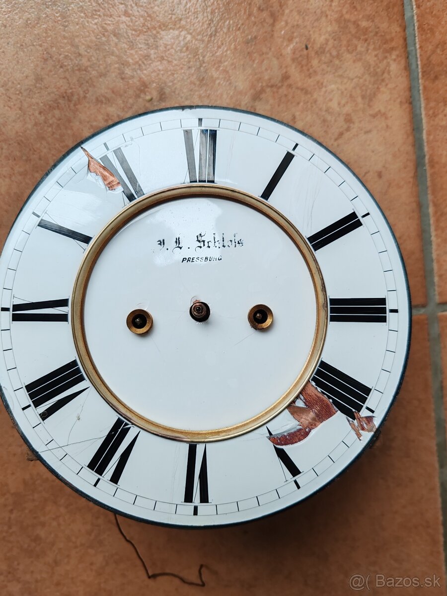 Starožitny hodinový stroj spolkový č2. - 2