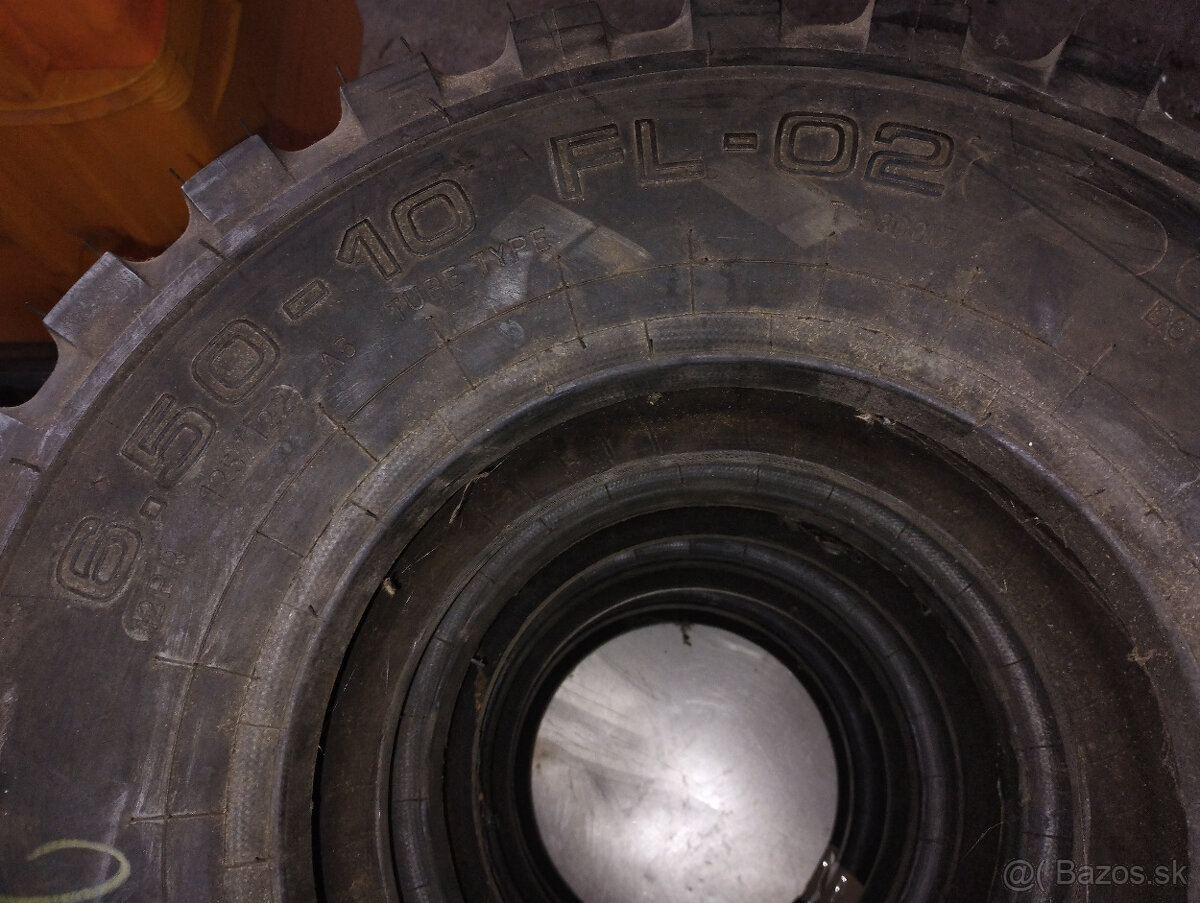 Desta pneumatiky MITAS 6,50x10 FL 02,nové - 2