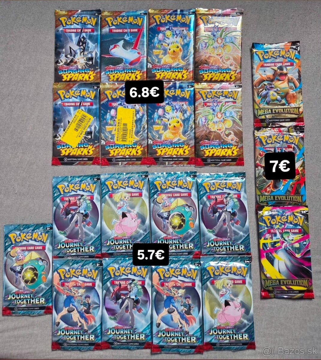 Pokémon karty Booster - 2