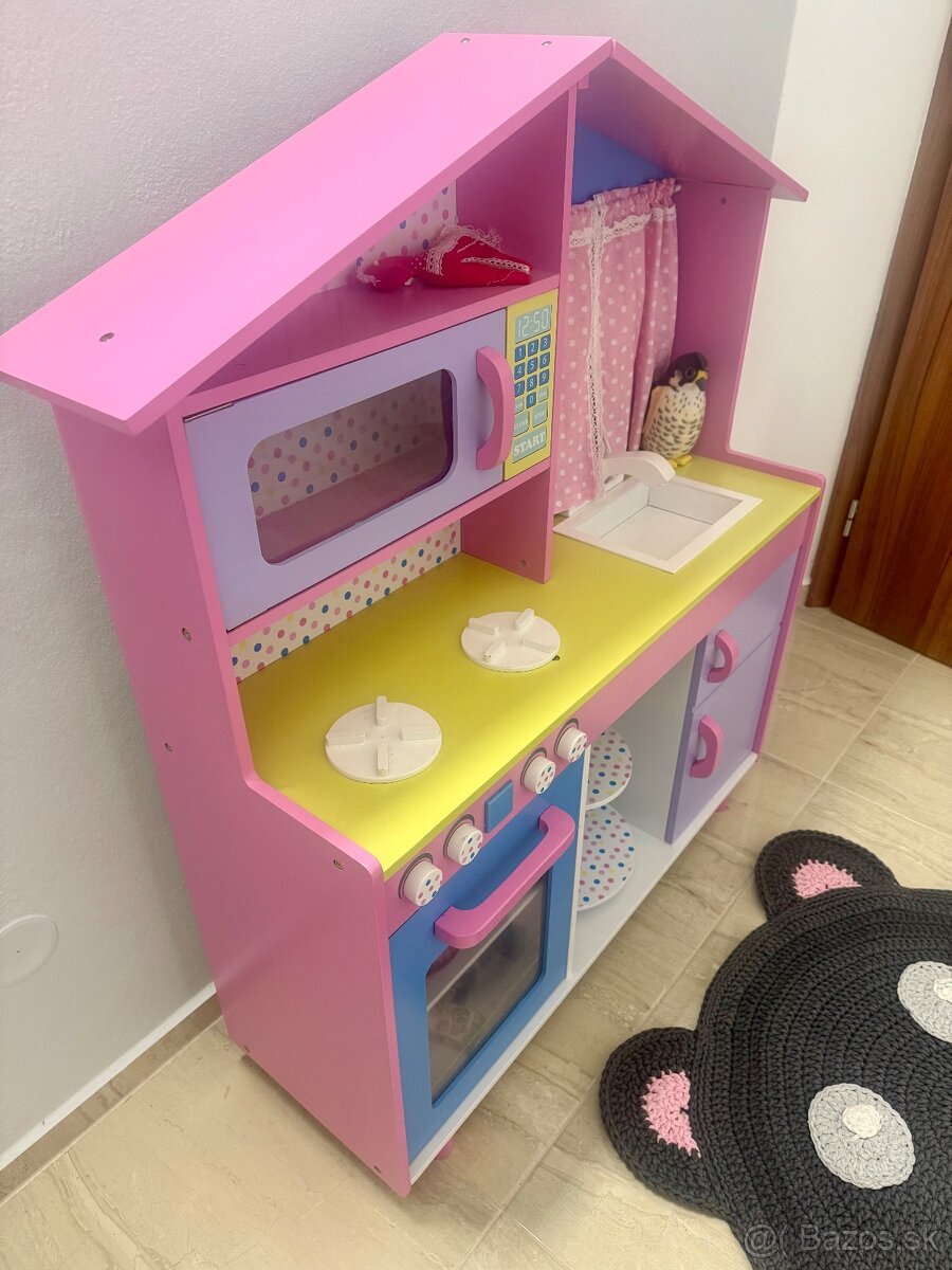 Drevenná veľká kuchynka - TOP - 2