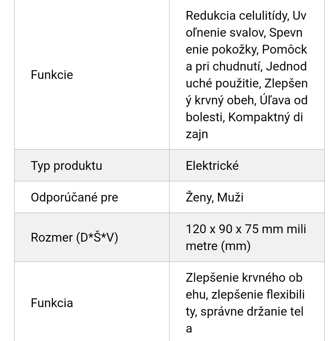 Masazny pristroj - 2
