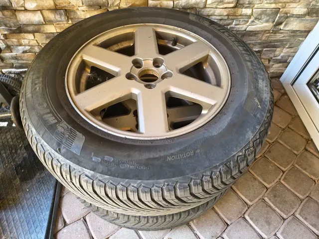 Elektróny 5x108 R17 + Celoročné pneu. - 2