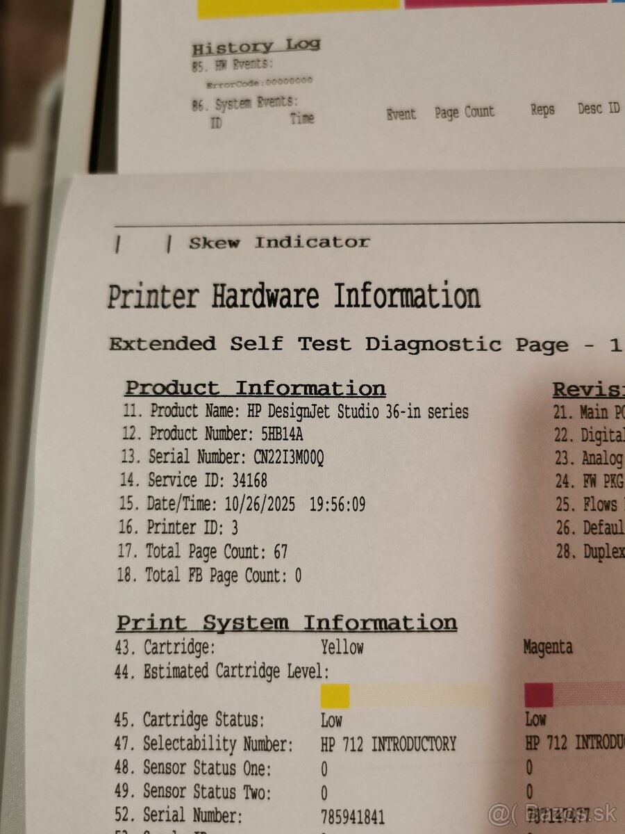 Ploter / veľkoformátová tlačiareň HP DesignJet Studio 36" - 2