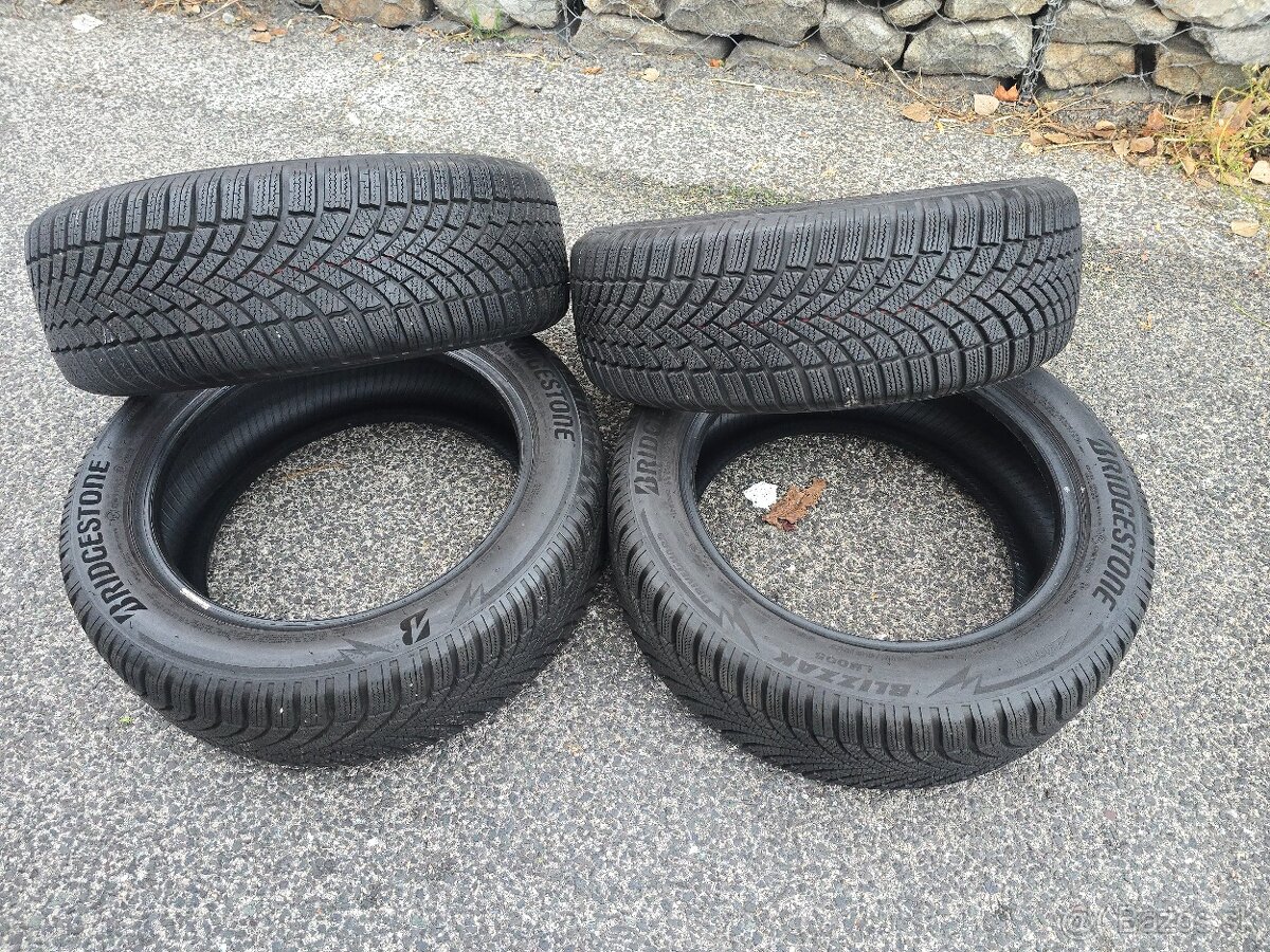 BRIDGESTONE BLIZZAK LM005 zimne nove pneumatiky 205/55r17 - 2
