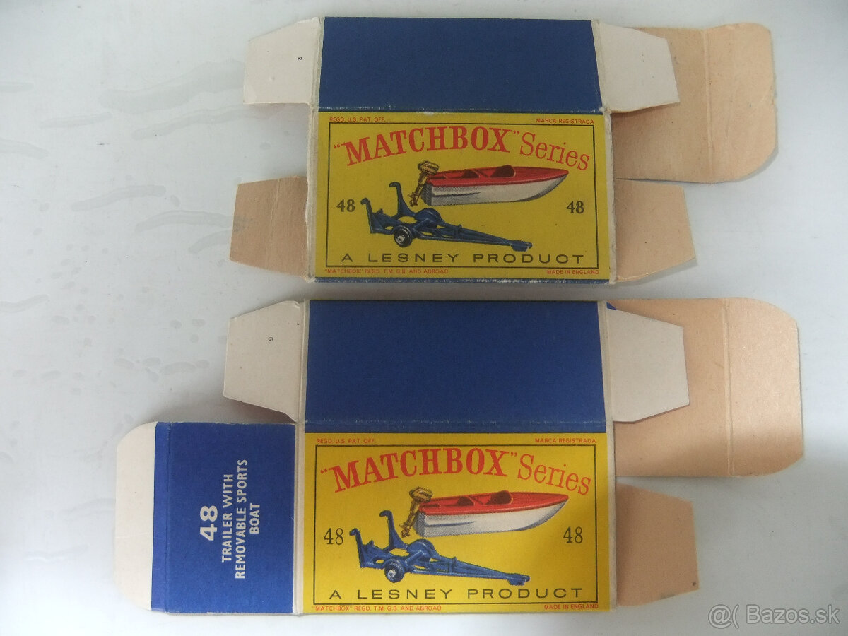 Predam MATCHBOX SERIES - originál krabičky - 2
