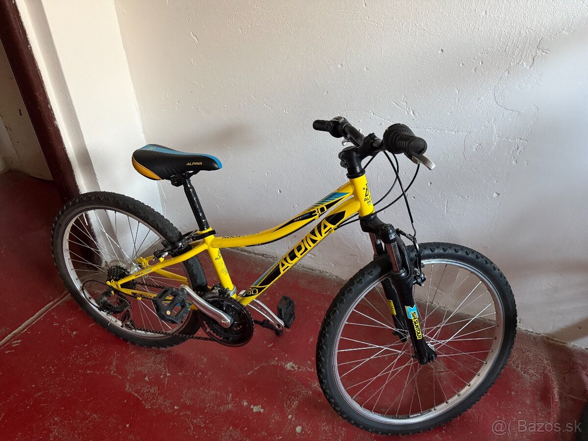 predám detský bicykel Kellys Alpina Rockstar 24" - 2