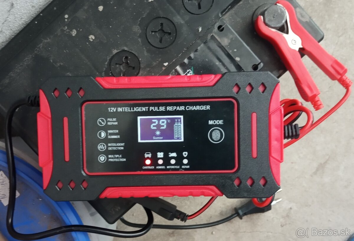 Na predaj inteligentná autonabíjačka 12V/6A - 2