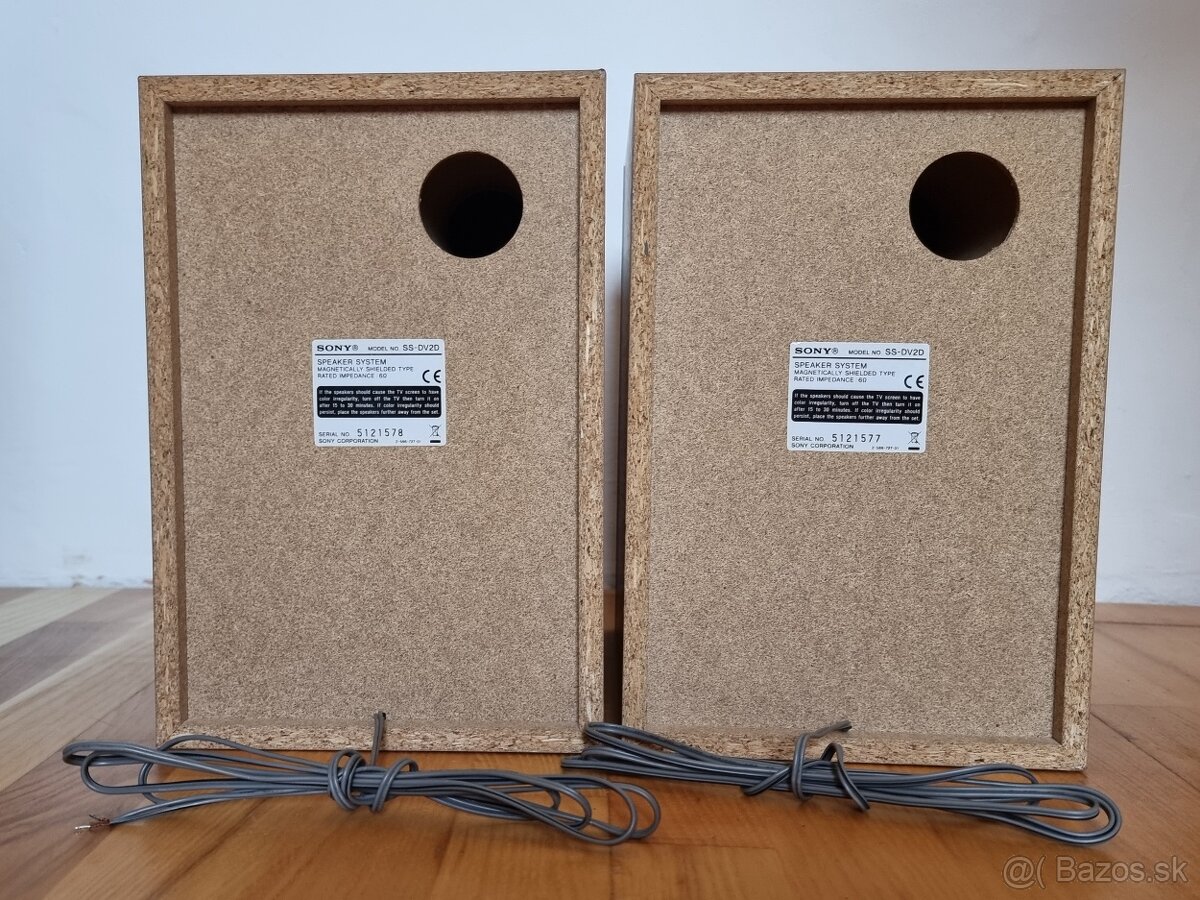 Predám reproduktory SONY SS-DV2D - 2