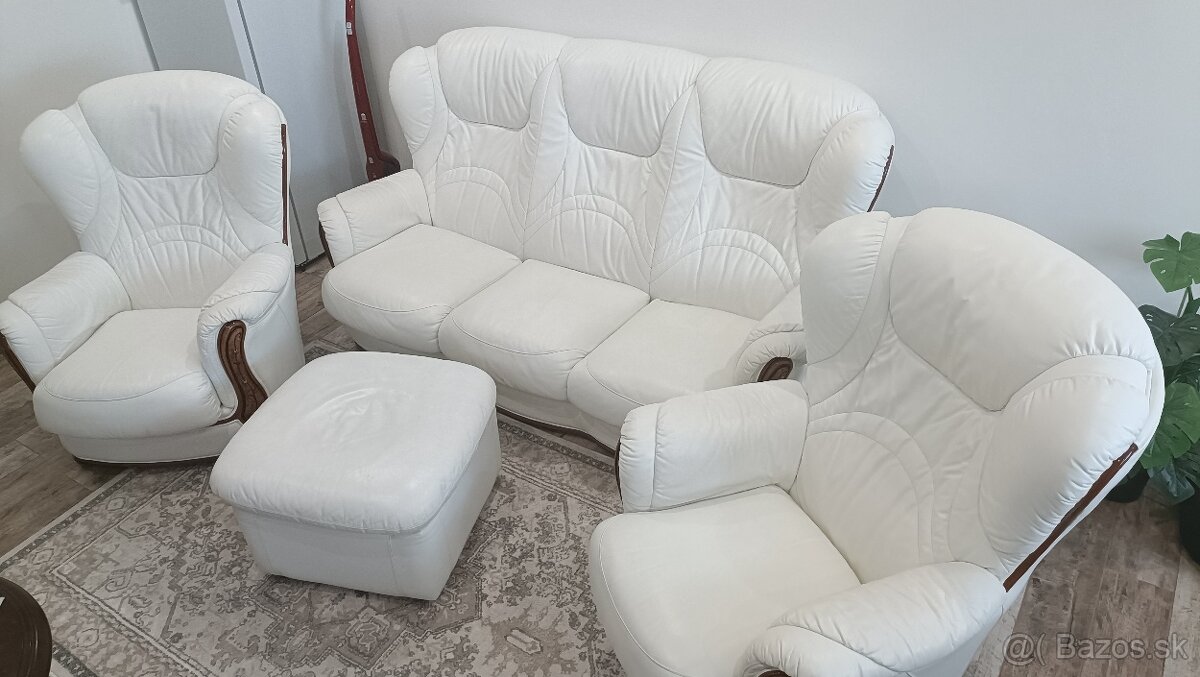 Kožená sedacia súprava - 2