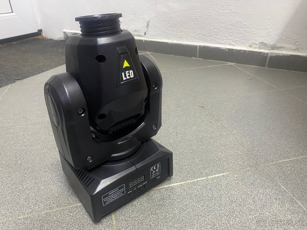Predám mini led rotačné hlavy - 2