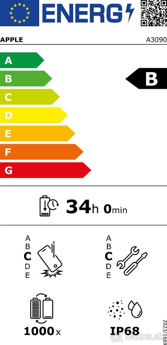 NOVÝ iPhone 15 128GB Black - 2