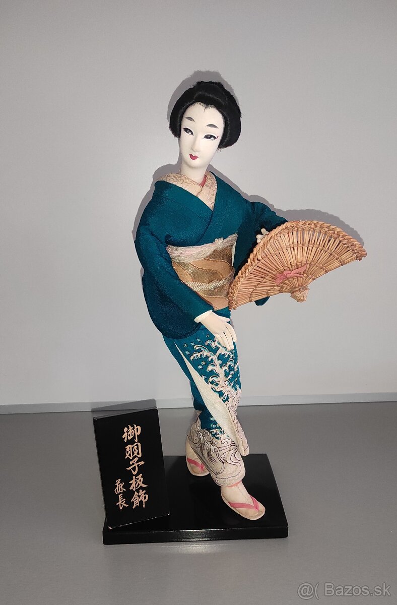 Japonská bábika Sado Okesa - 2