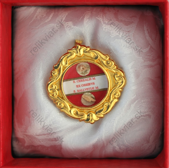 Relikviár s relikviou Svätý Caerealis a Svätá Sallustia - 2