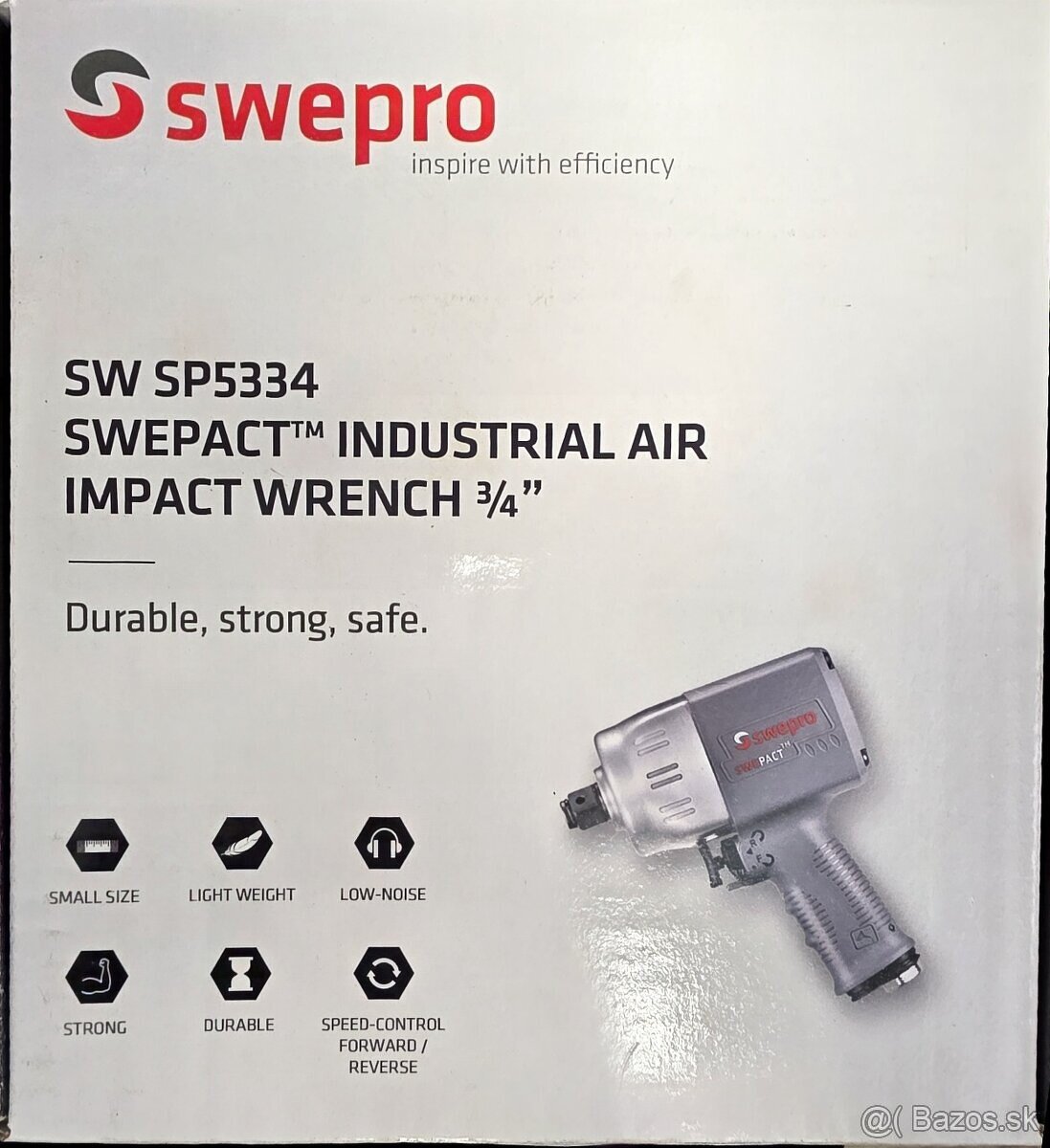 Priemyselný rázový uťahovák 3/4" - 2