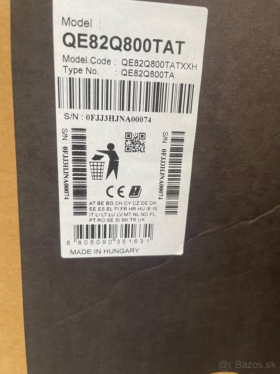 Smart Qled 8K 82” televizor samsung - 2