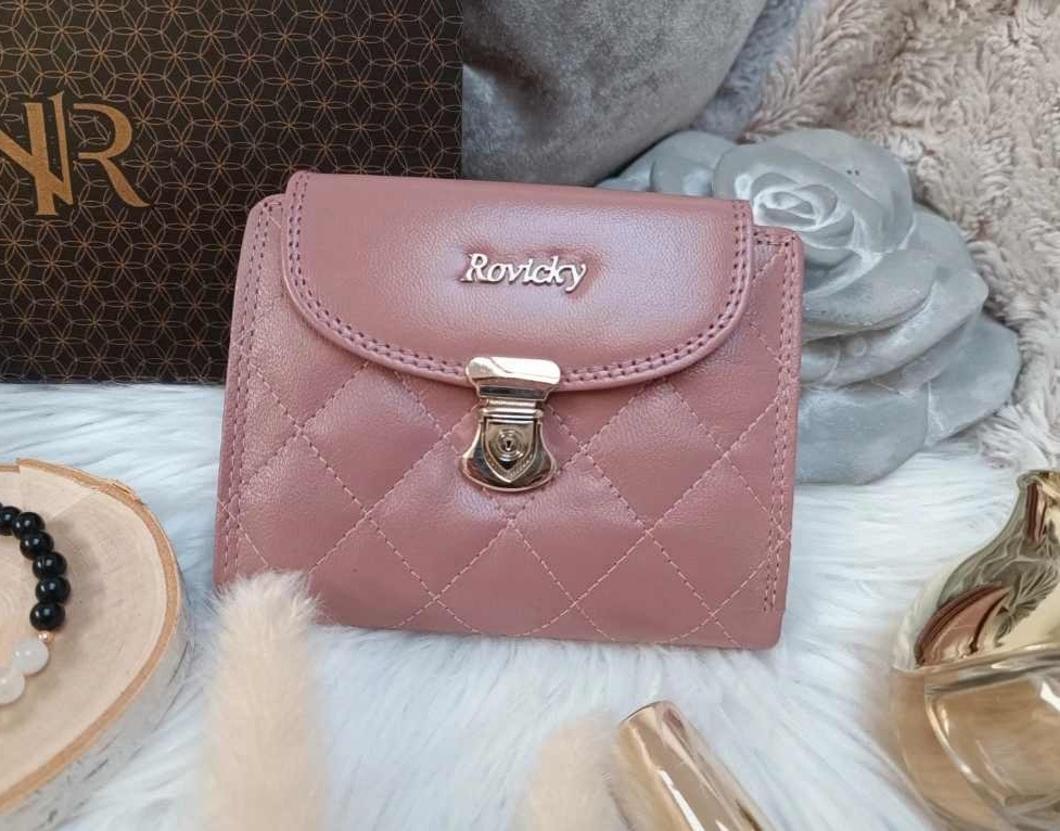 Staroružová kožená peňaženka - 2