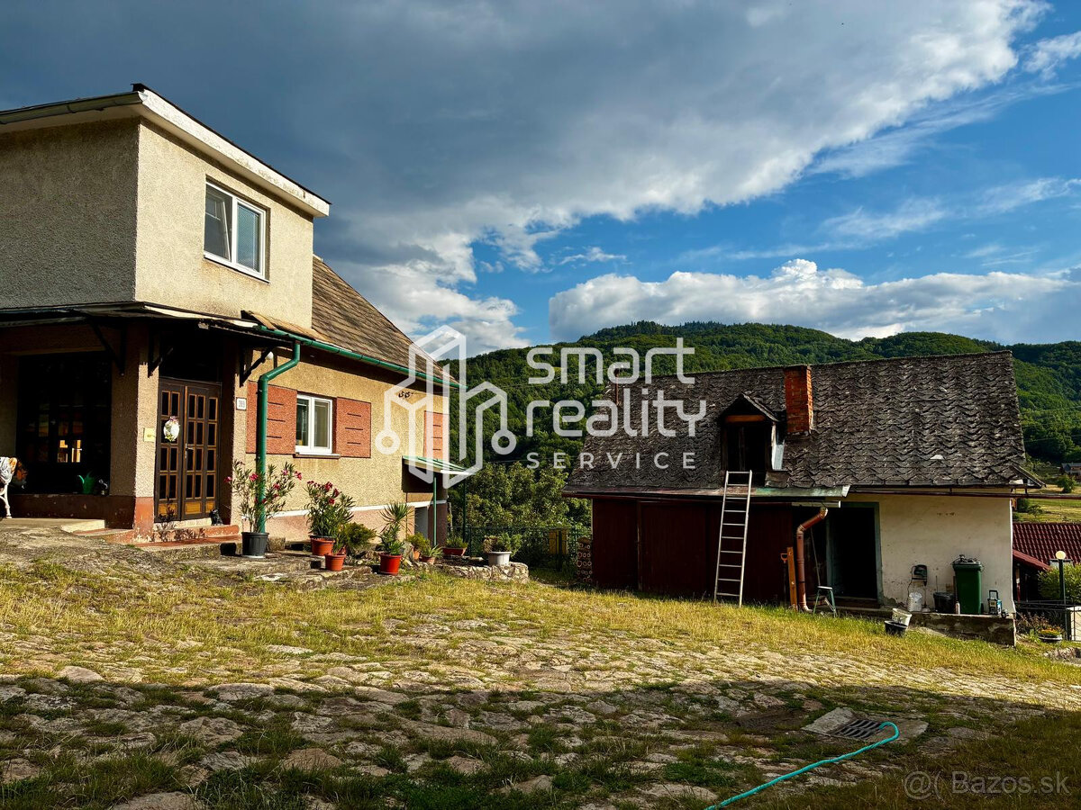 Na predaj rodinný dom s veľkým pozemkom – Vyhne, časť Pesera - 2