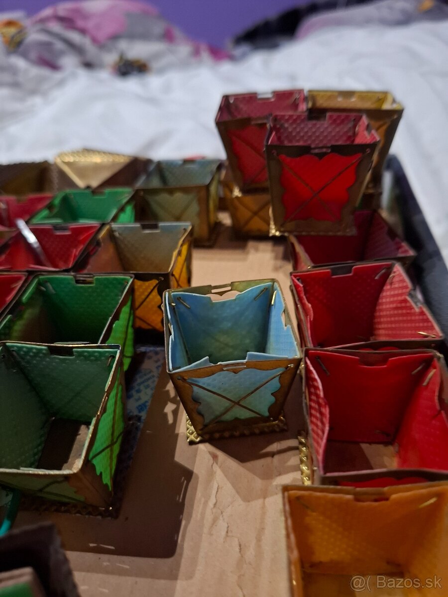 Stare vianočne svetielka lucerničky nahradne diely - 2