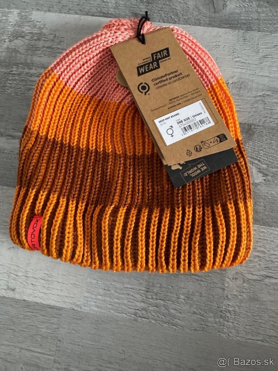 NOVÁ Ortovox Deep Knit čiapka merino NOVÁ - 2