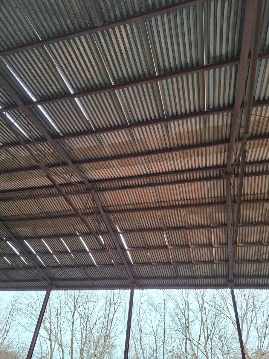 Ocelova konštrukcia haly - 2