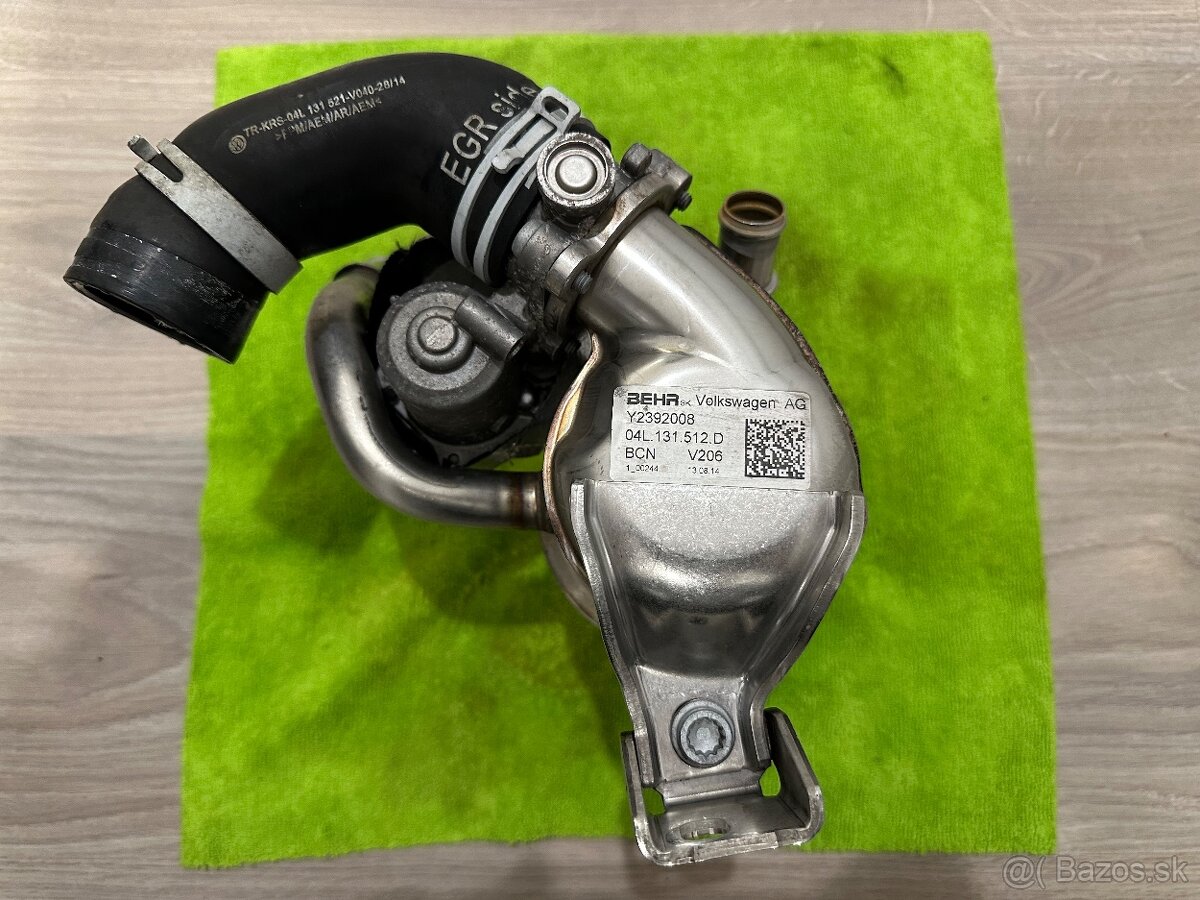EGR Chladič 1.6 TDi 2.0 TDi CR 04L131512D vw group - 2