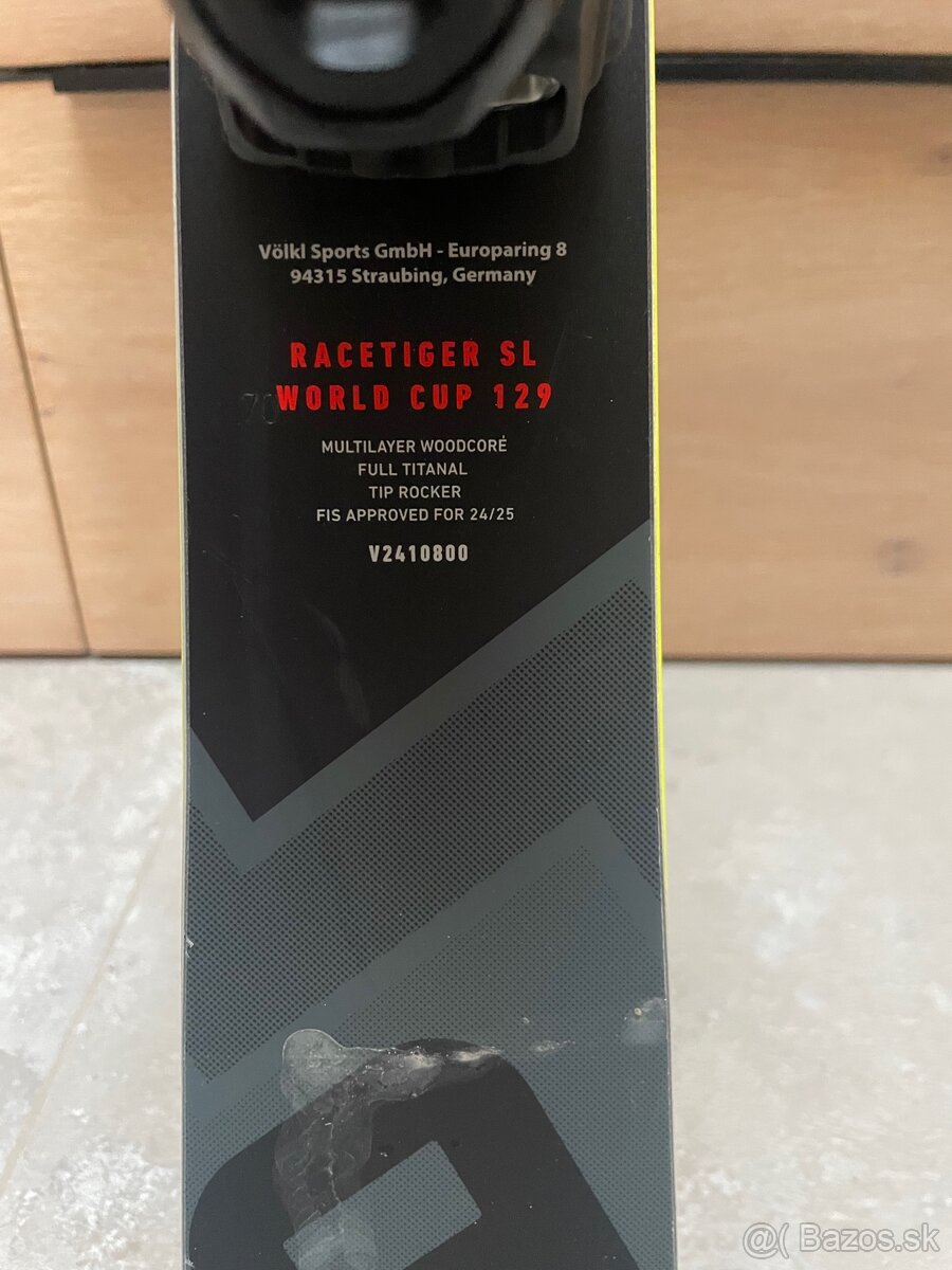 Detske Race SL lyze 129cm Volkl - 2
