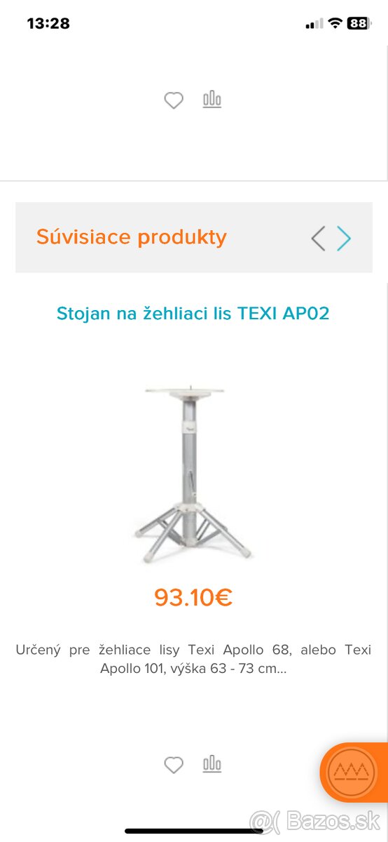 Predam zehliaci lis texi apolo 68 - 2