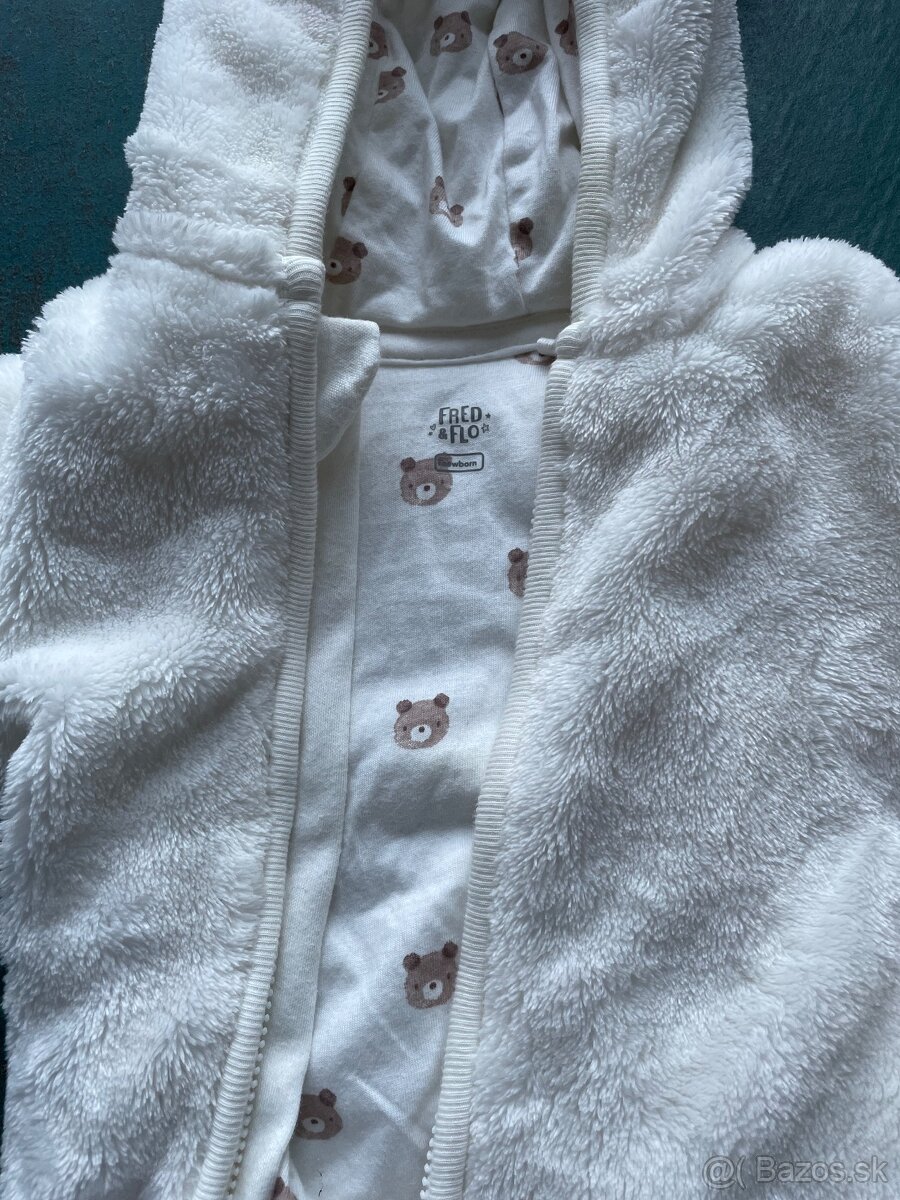 Teplý overal pre novorodenca (unisex) - 2
