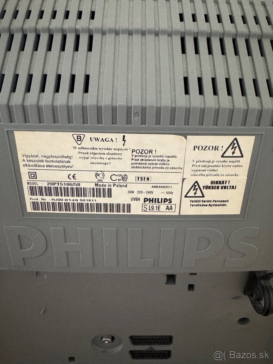 Philips SL9 1E AA model 28PT5106/58 - farebný - 2