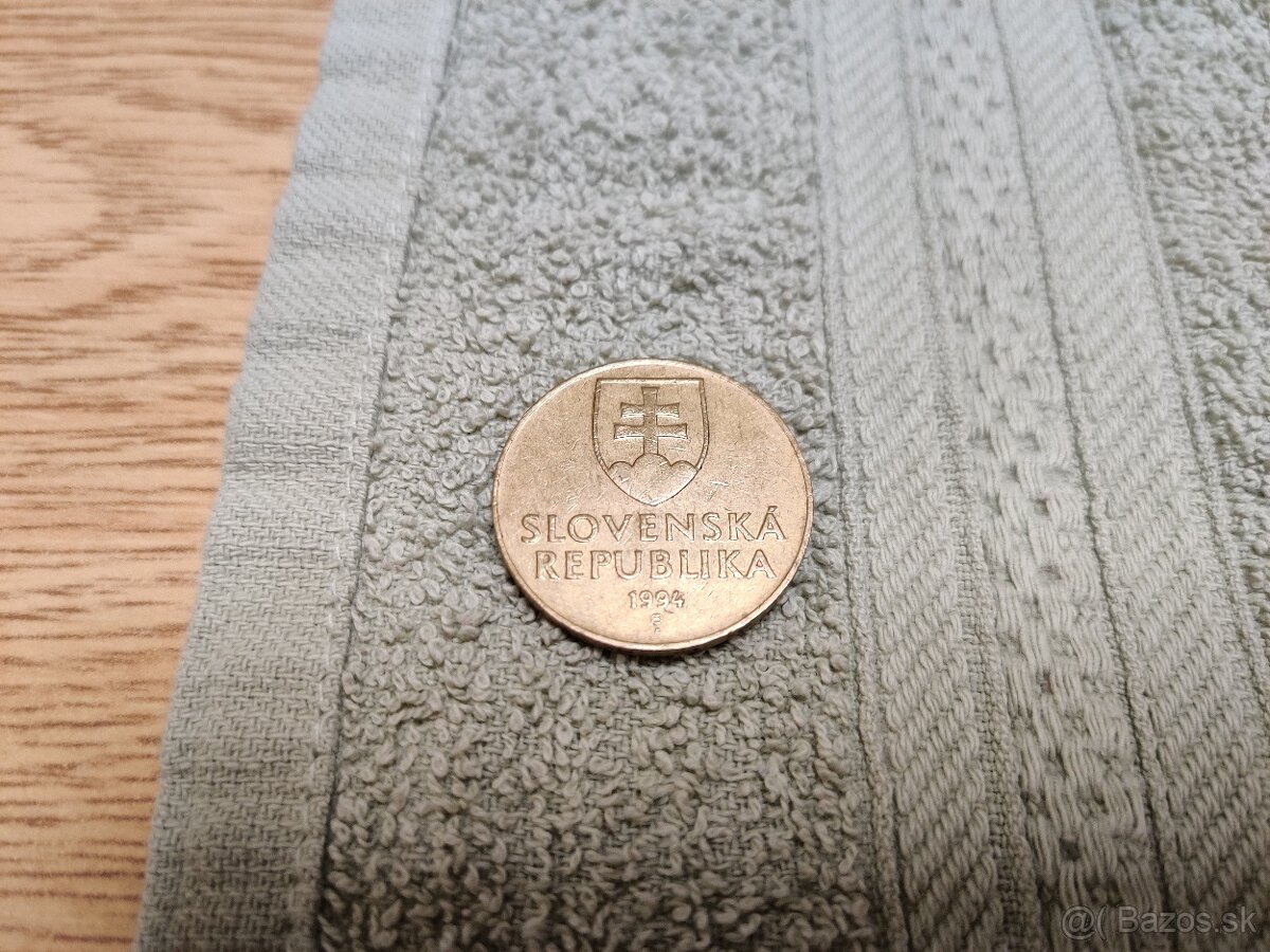 Predám mincu 10-korún 1994. - 2