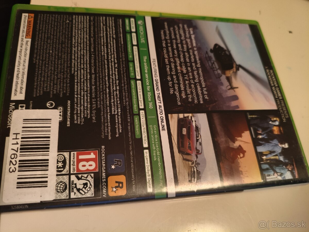 GTA 5 Xbox 360 + mapa - 2