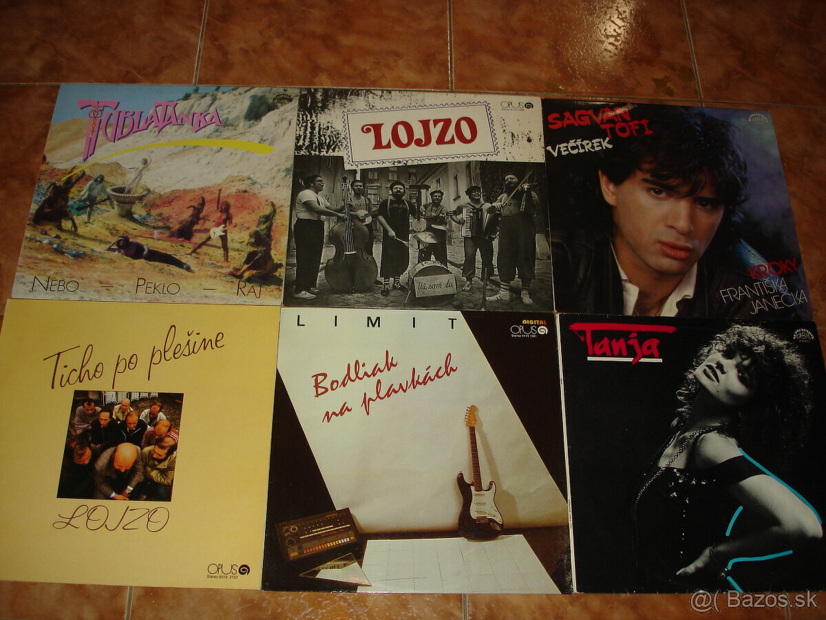 predám československé LP platne X. - 2
