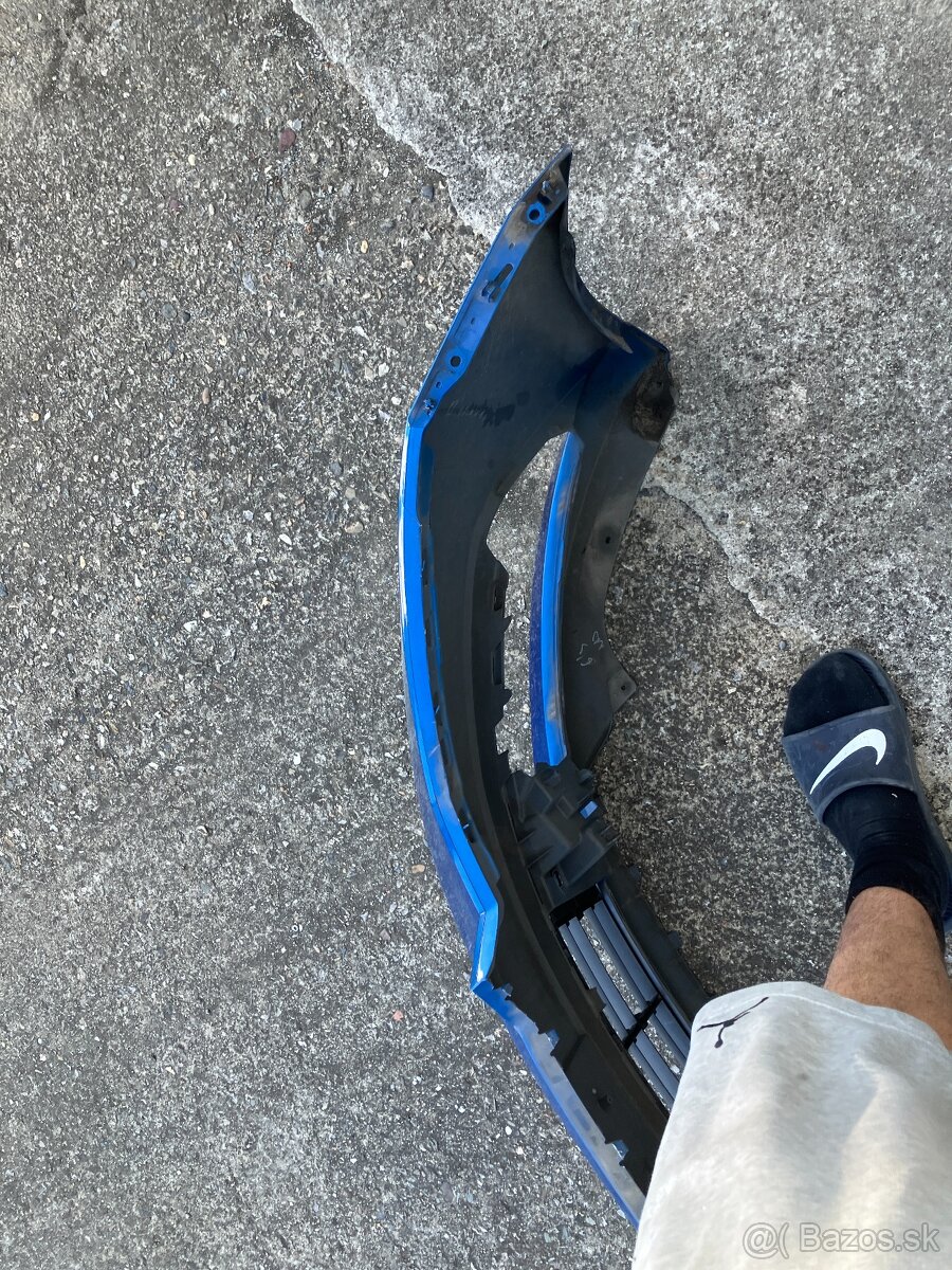 predni naraznik skoda fabia III 3 14-18 modry - 2