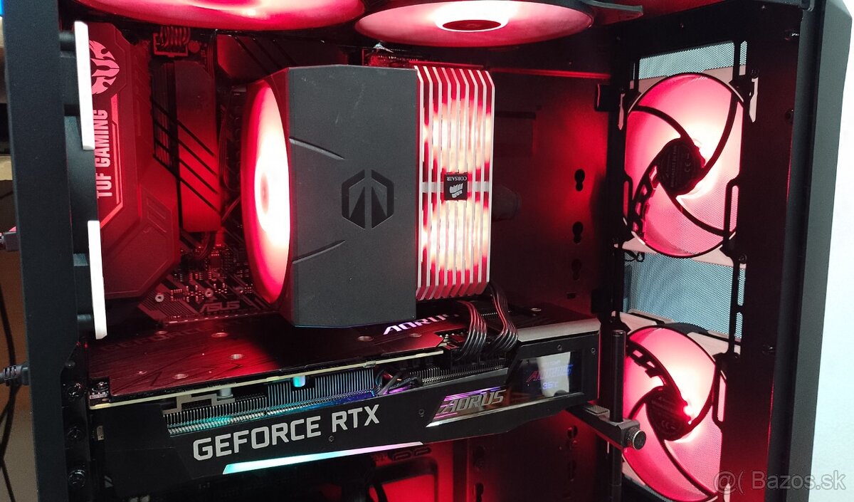 Výkonný herný PC–Ryzen5+RTX 3070 AORUS MASTER+32GB Dominator - 2