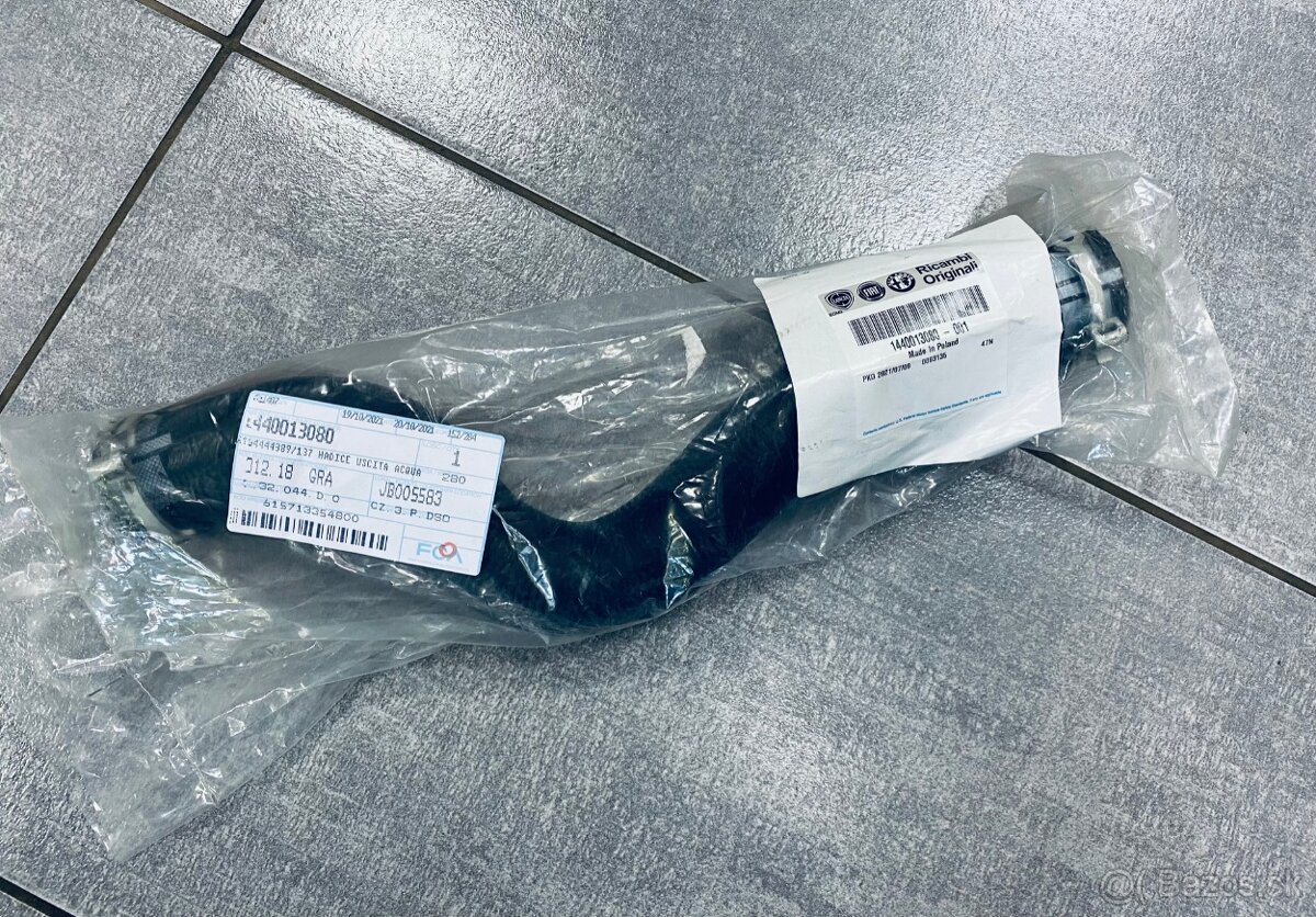 Vodná hadica FIAT SCUDO 07- - 2